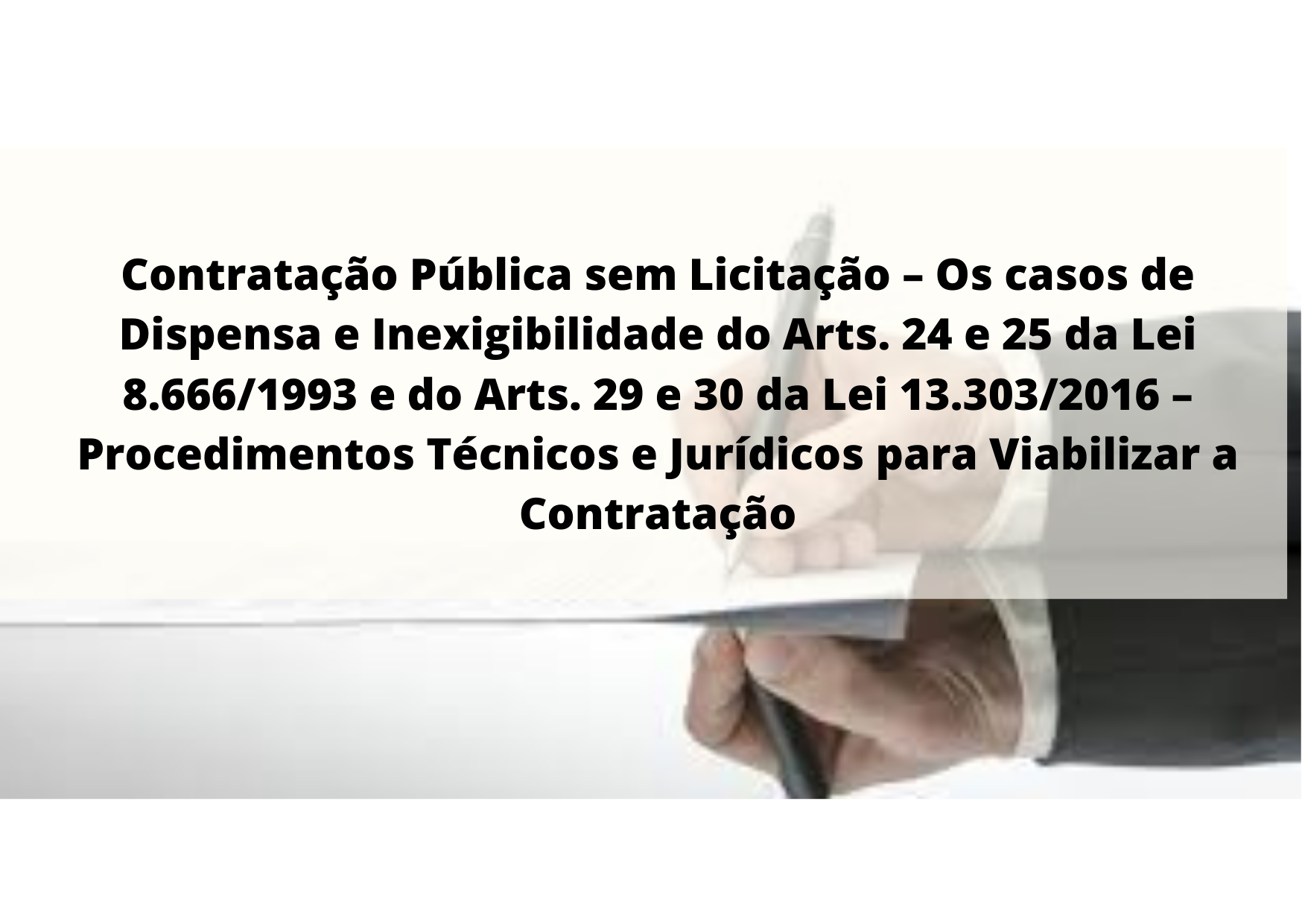 Sem Licitação