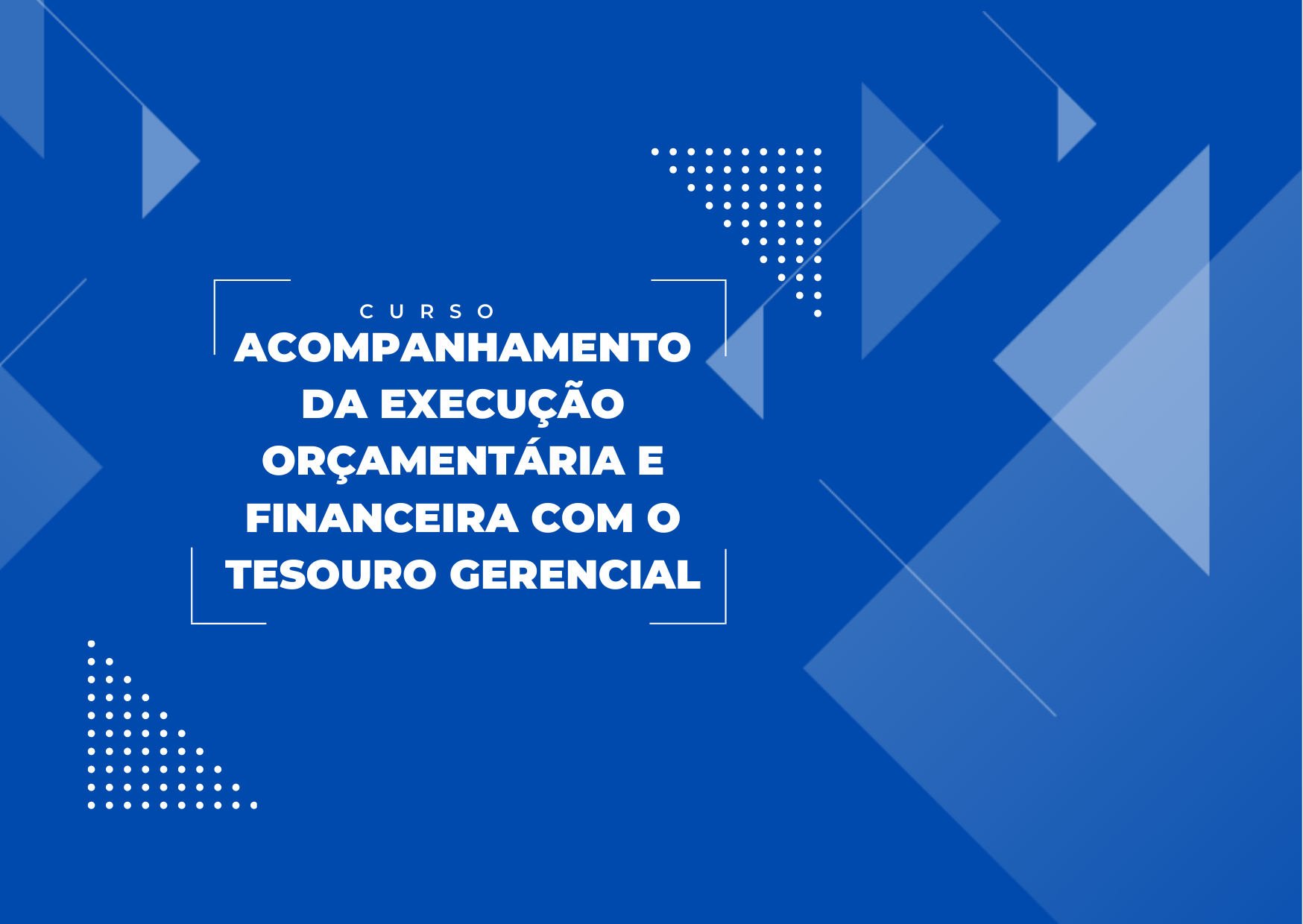 Acompanhamento da Execução Orçamentária no Tesouro Gerencial